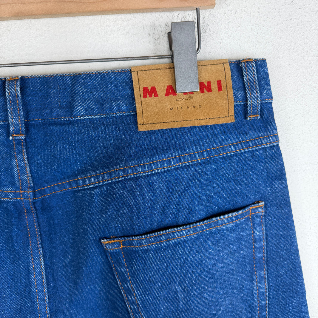 Marni Mohair Patch Jeans