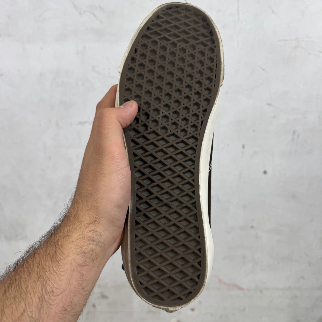 Vans Brown Leather Gemstone Old Skools