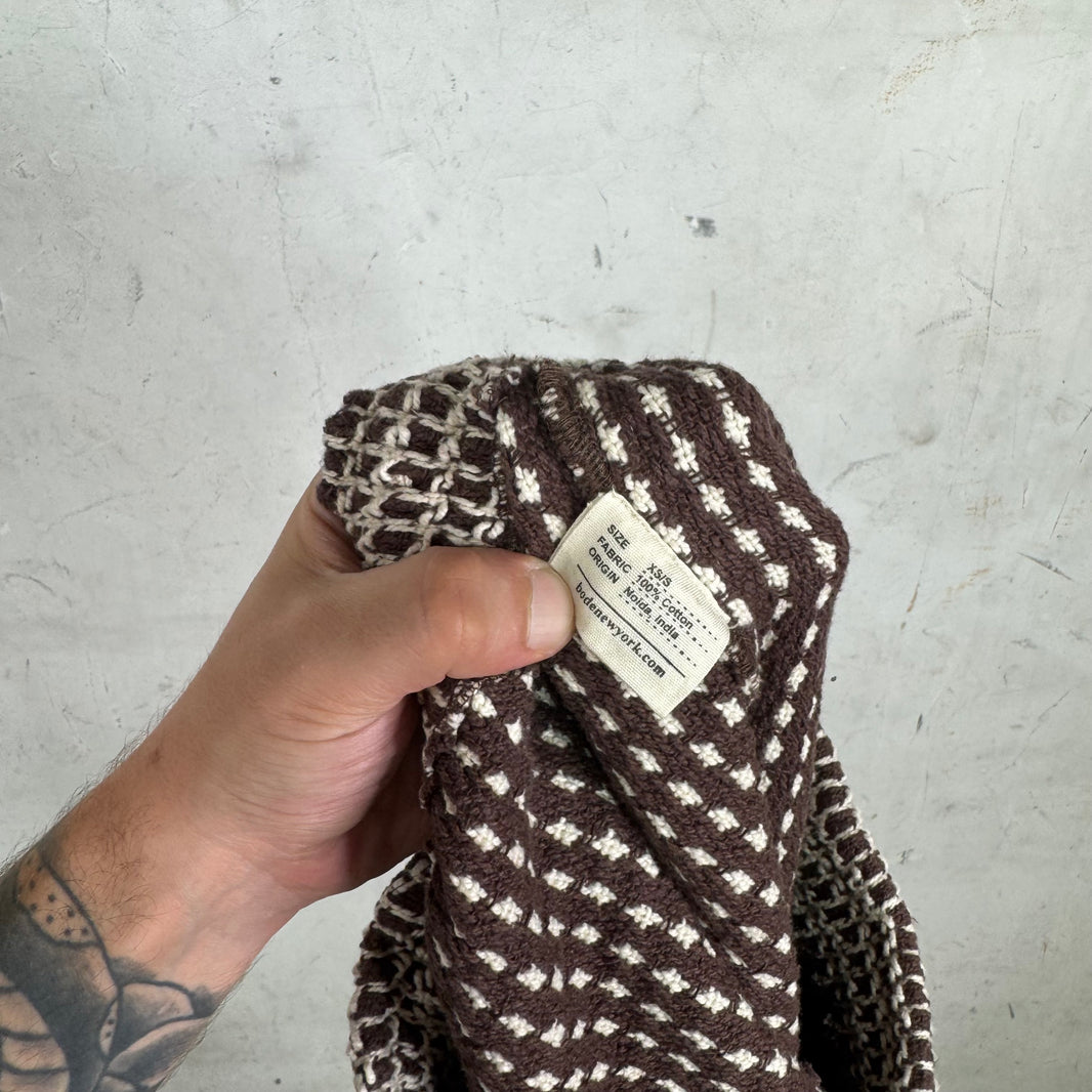 Bode Brown Knit Pants