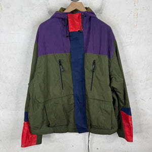 Martine Rose Green Color Block Jacket