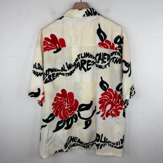 Marni Floral Silk Button Up Shirt