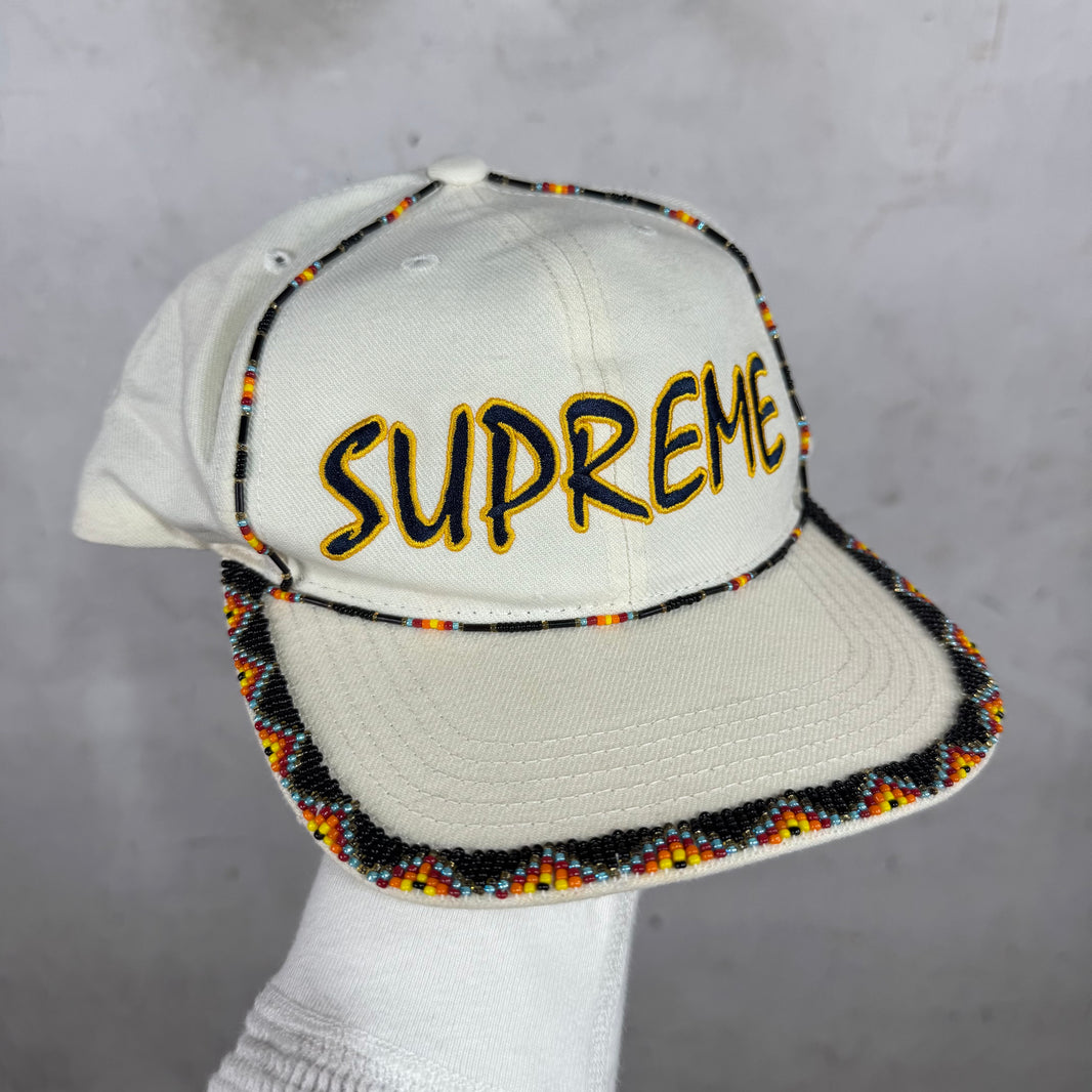 Supreme Beaded Logo Hat