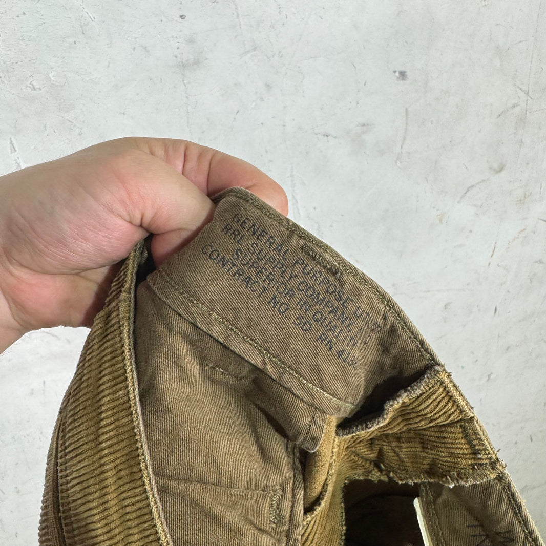 RRL Corduroy 2 Tone Knee Patch Pants