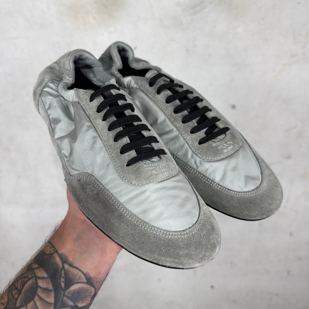 Prada Grey Nylon Collapses
