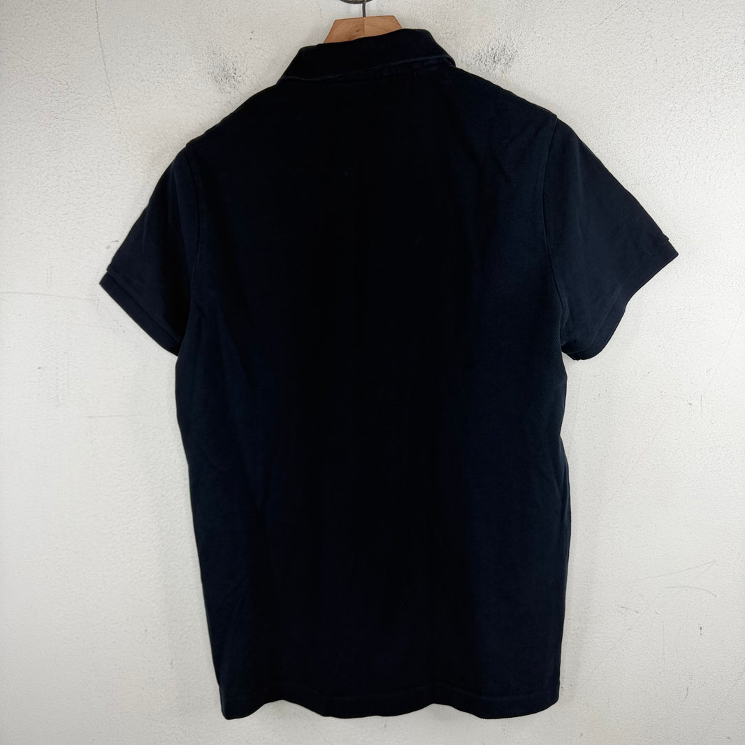 Moncler Navy Logo Polo Shirt