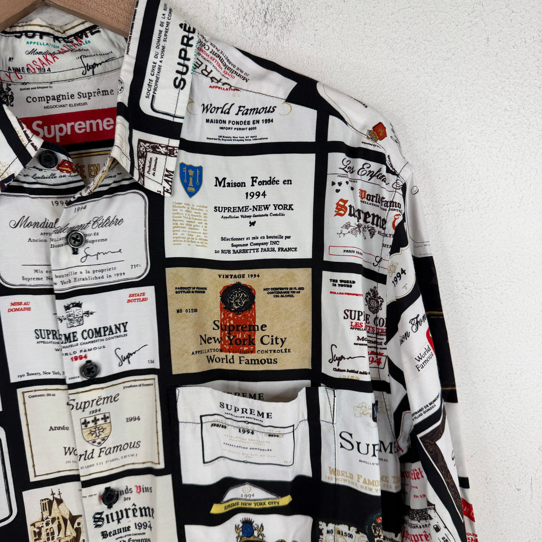 Supreme Labels Button Up LS Shirt