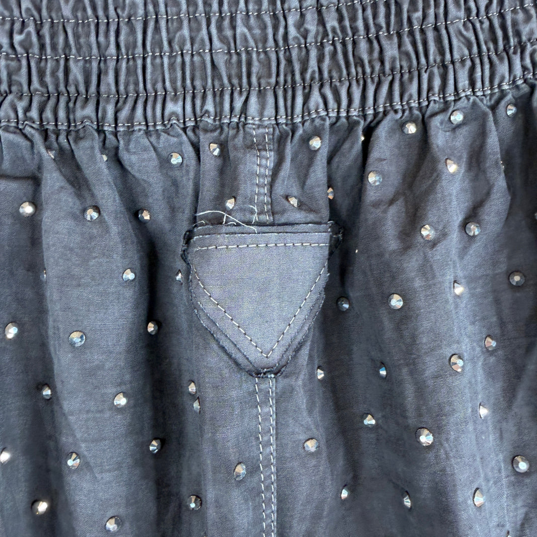 Prada Crystal Studded Shorts