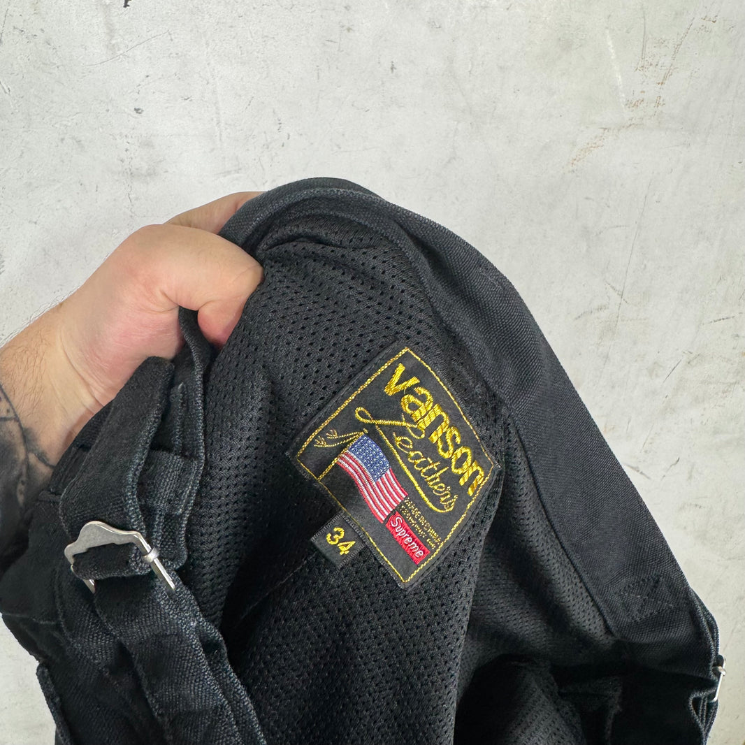 Supreme x Vanson Canvas Biker Pants