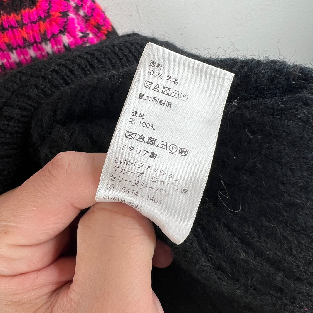 Celine Jacquard Knit Hoodie