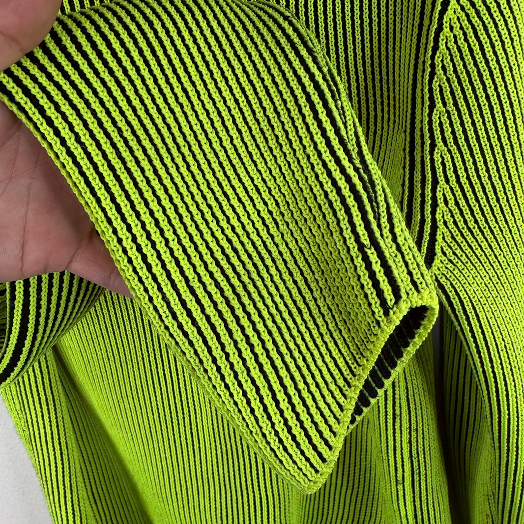 Margiela Ribbed Neon Sweater