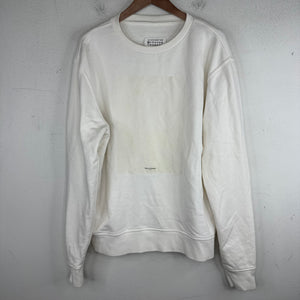Margiela White Hybrid Crewneck