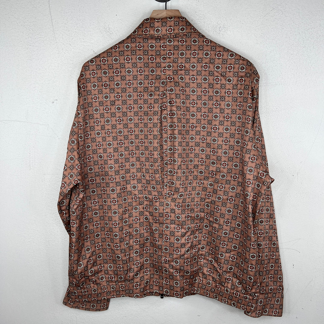Needles Floral Patterned Zip Up Jacket