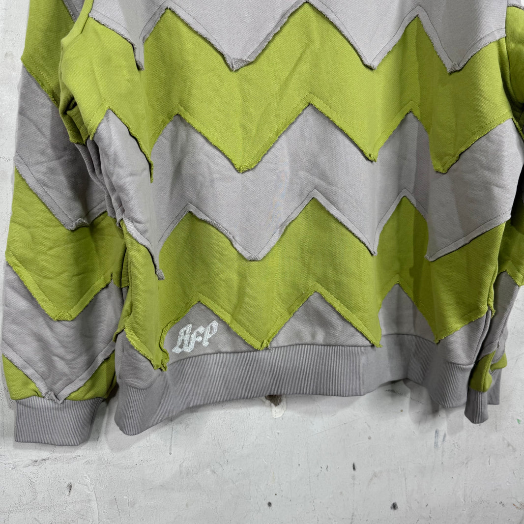 Sicko Zig Zag Patchwork Hoodie