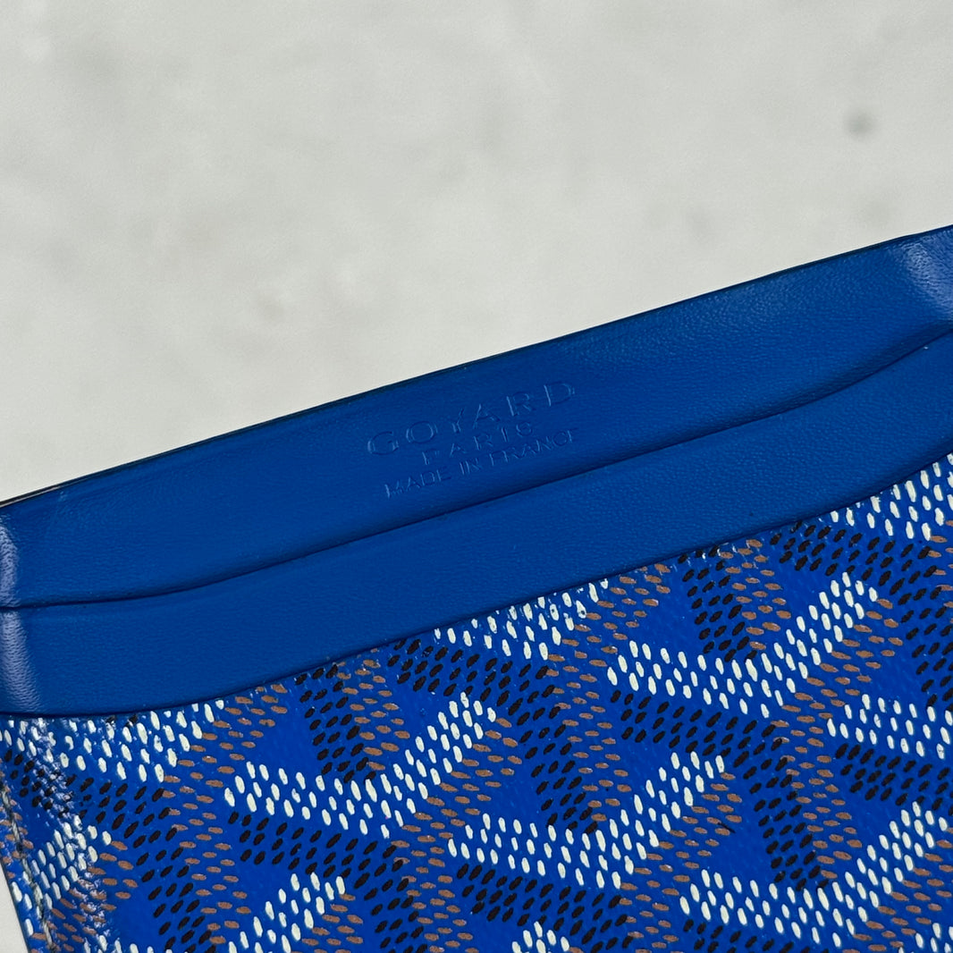 Goyard Blue Cardholder Wallet