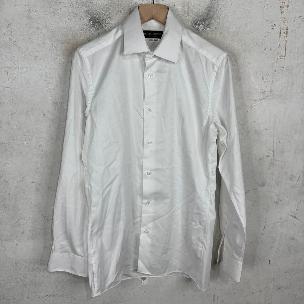 Louis Vuitton White L/S Uniforme Shirt
