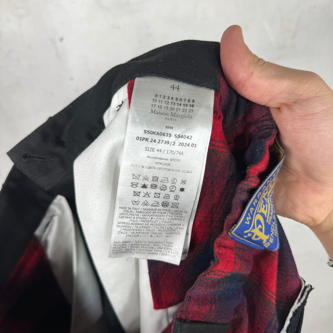 Margiela x Pendleton Pleated Trousers
