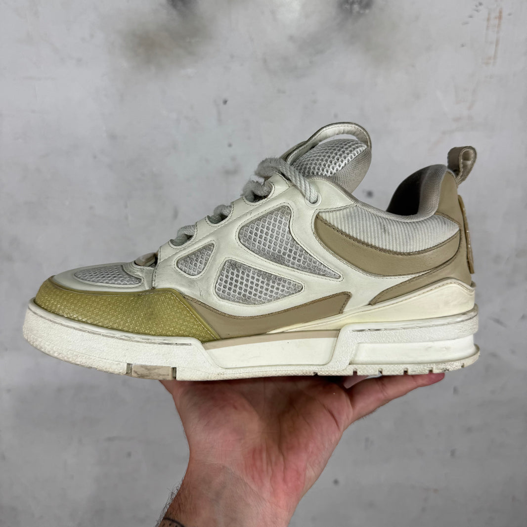 Louis Vuitton Cream Skate Sneakers