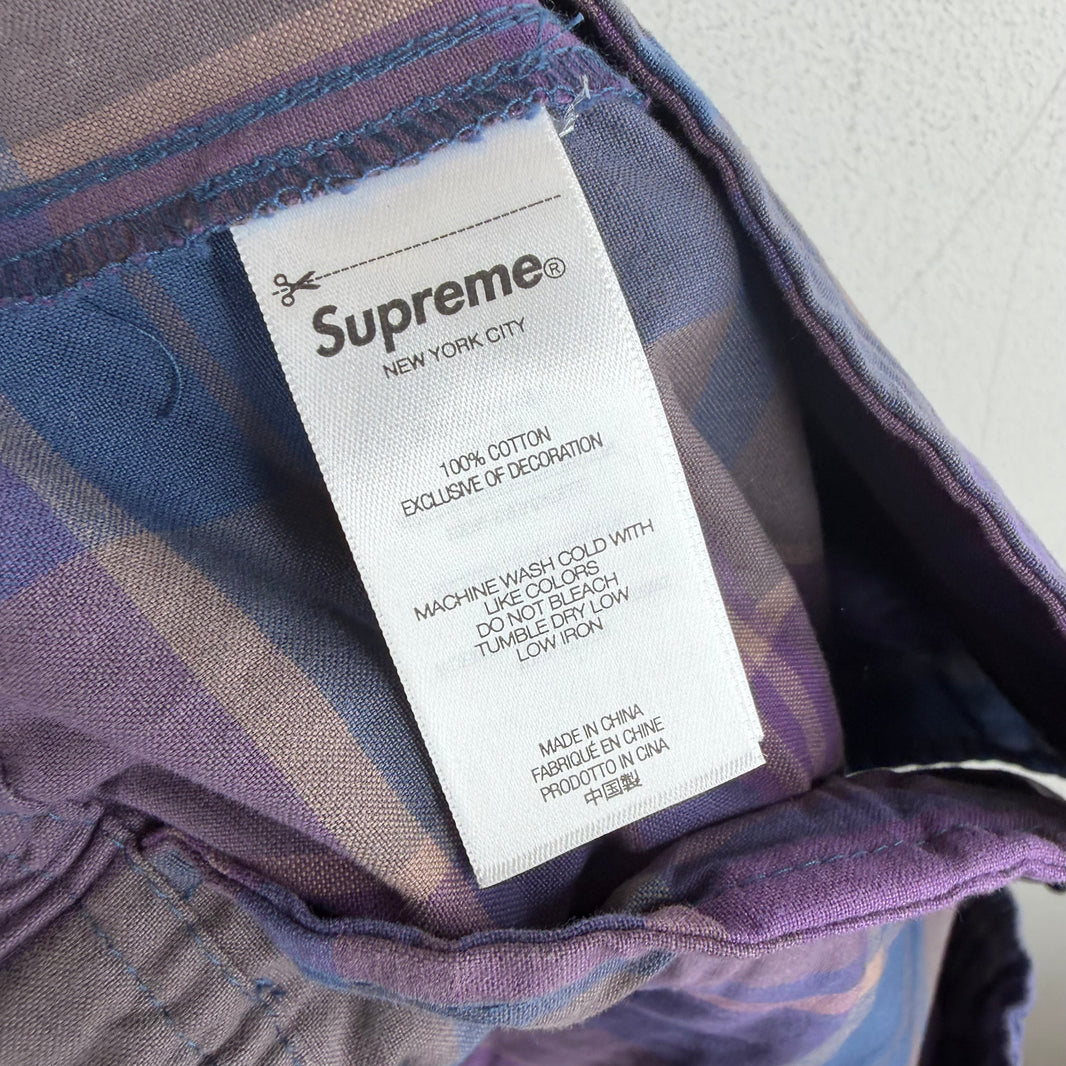 Supreme Purple/Blue Cargo Track Pants
