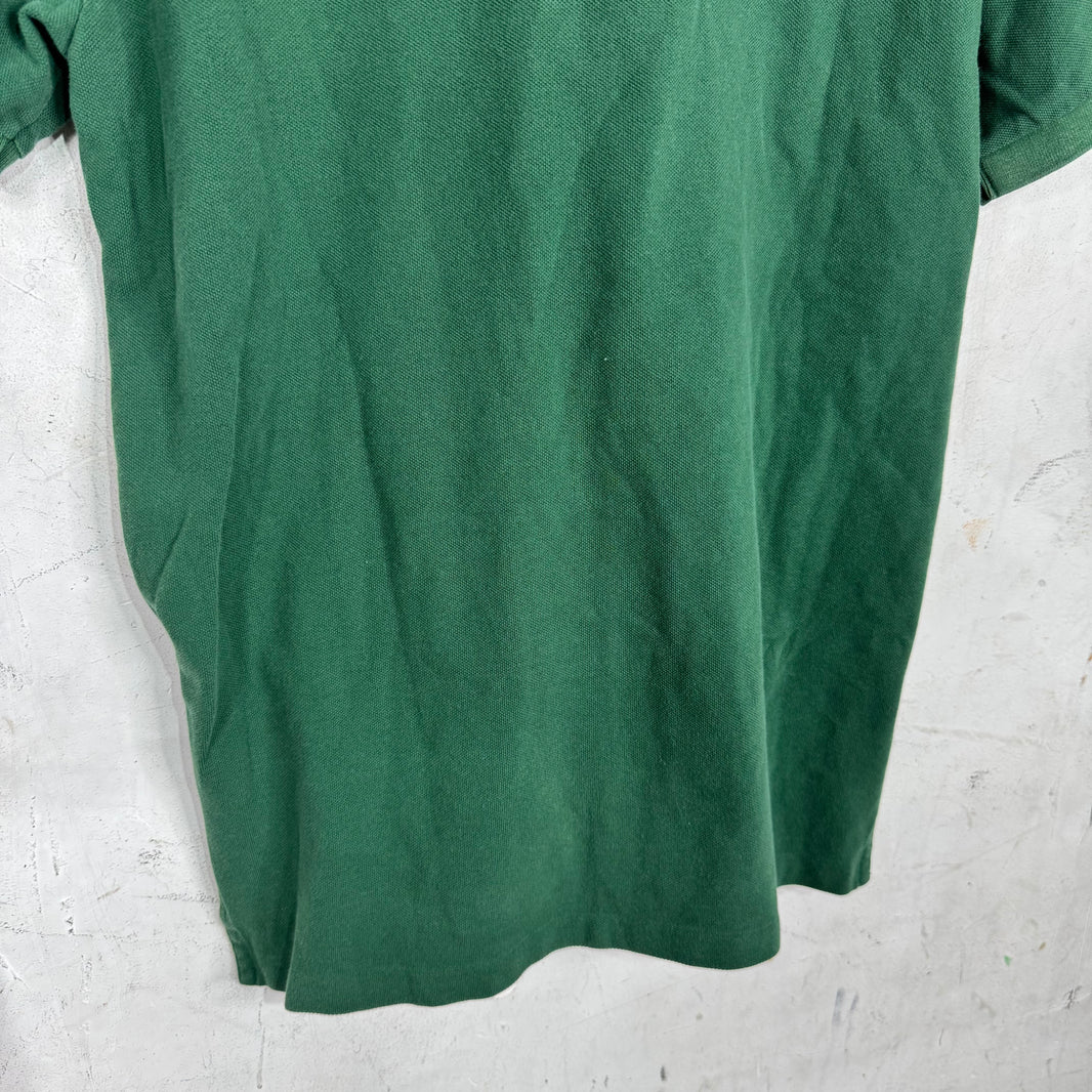 Ralph Lauren Green/Orange Horsemen Polo