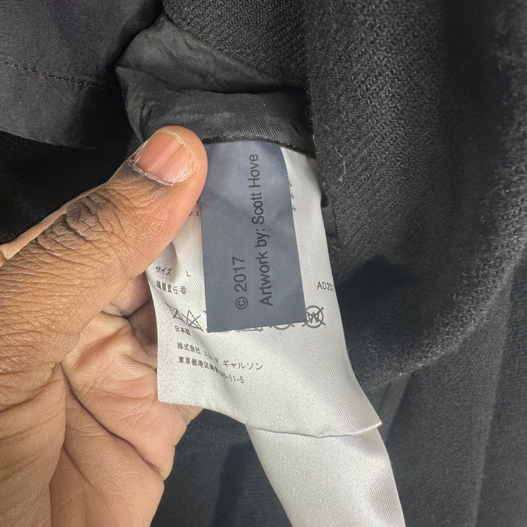 Comme Des Garçons Scott Hove Wool Blazer Coat