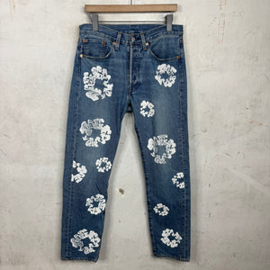 Levi’s x Denim Tears Wreath Jeans Medium Blue