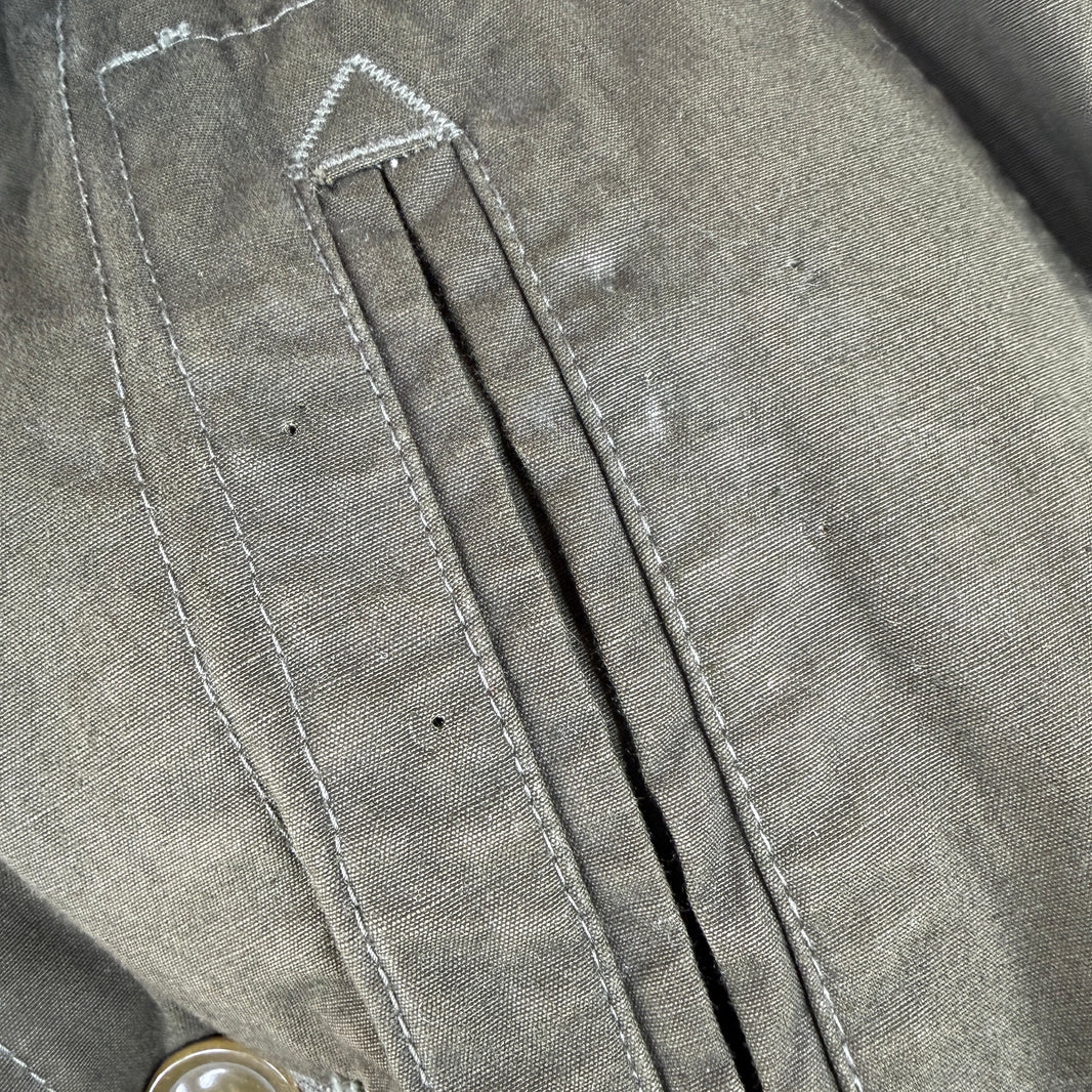 Needles Olive Button Up Chore Jacket