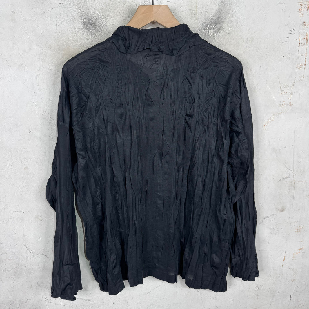 Issey Miyake Pleats Please LS Button Up