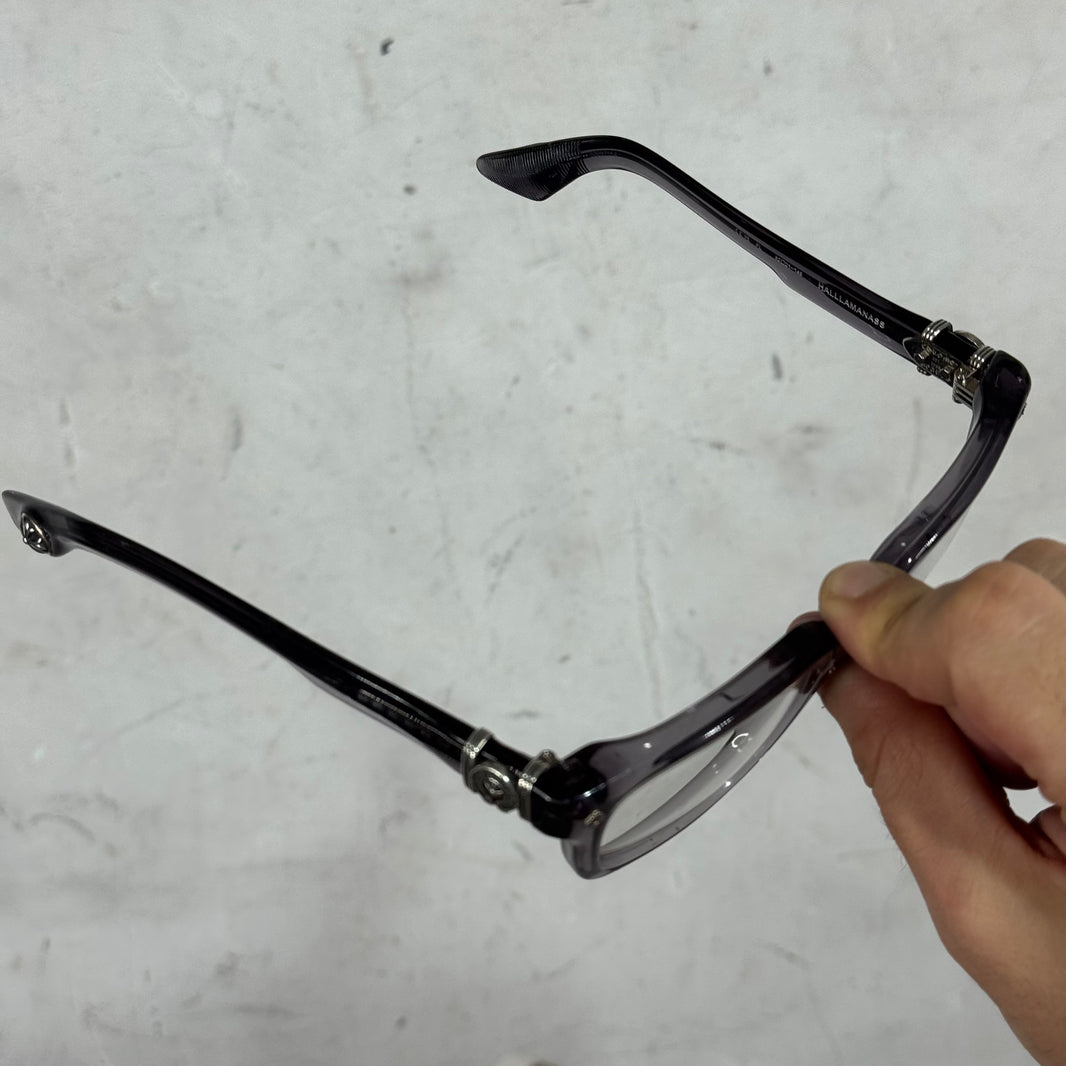 Chrome Hearts Hallamanass Grey Translucent Glasses