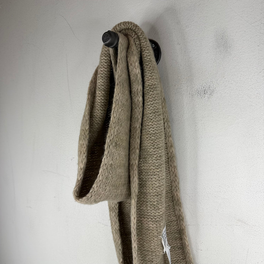 Margiela Beige Knit Scarf