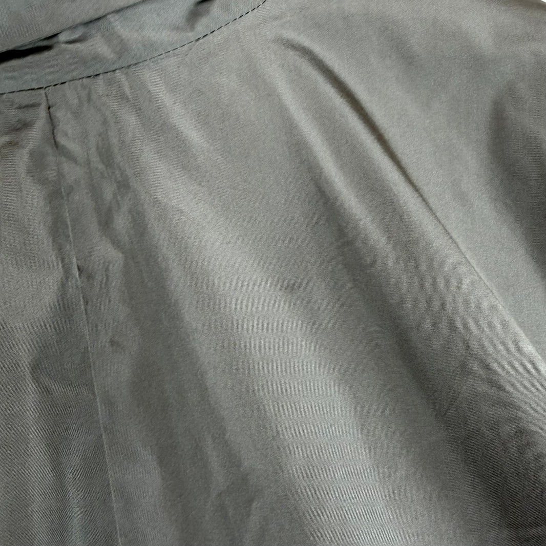 Balenciaga Gray Nylon Blazer Jacket