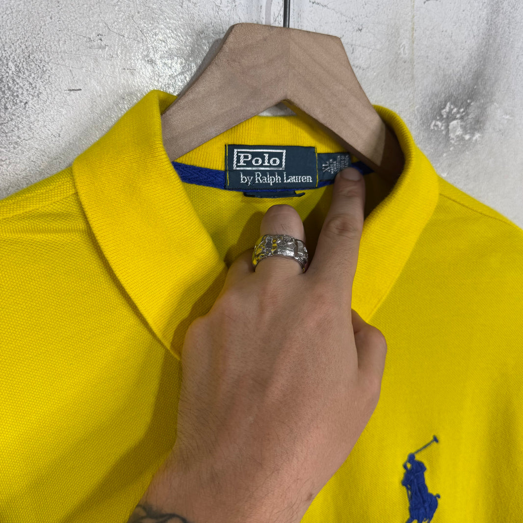 Ralph Lauren Yellow USA Arc Pony Polo