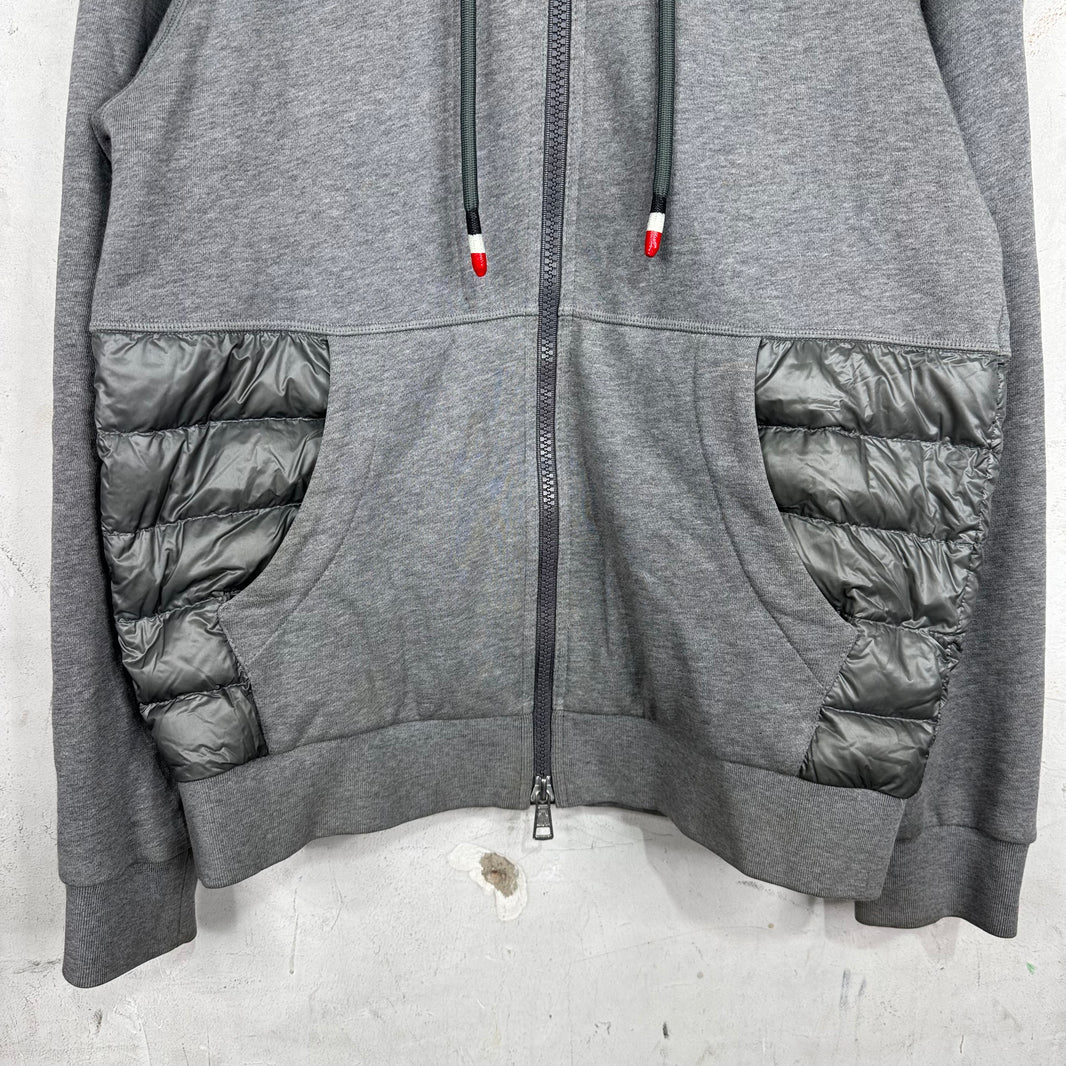 Moncler Puffer Paneled Manglia Cardigan