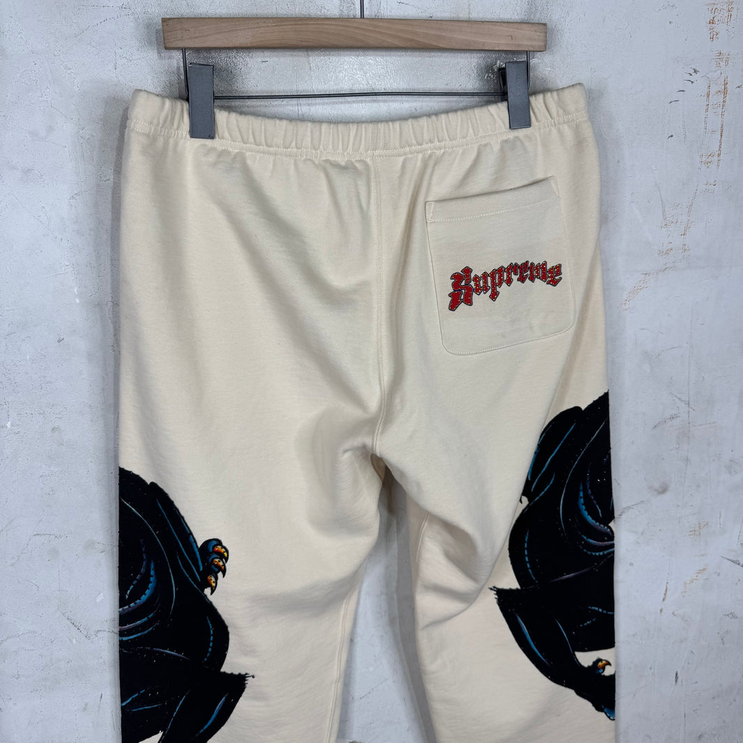 Supreme Rhinestone Panther Sweatpant