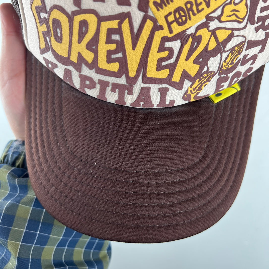 Kapital Mini Skirt Trucker Hat