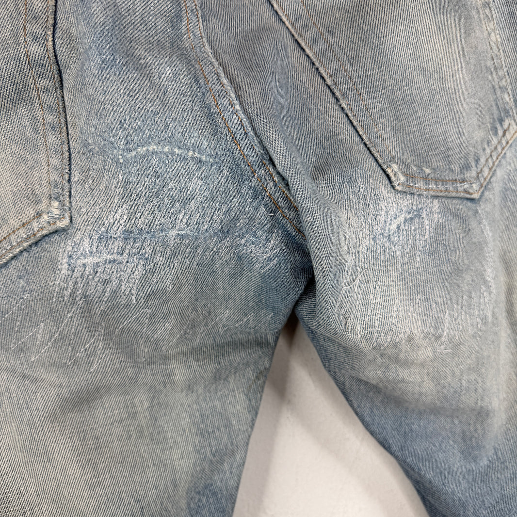 Saint Laurent Light Wash Repaired D18