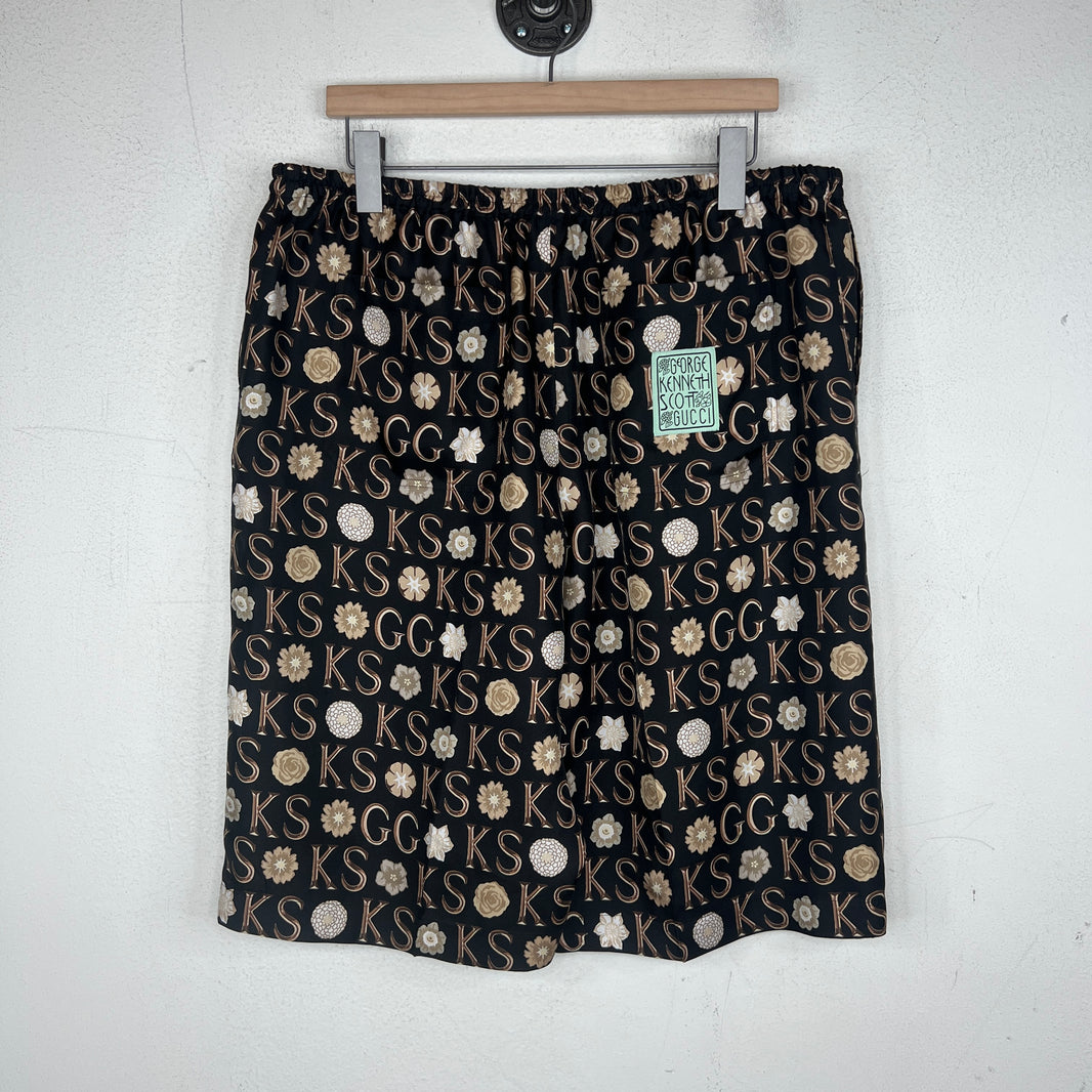 Gucci George Kenneth Scott Printed Shorts