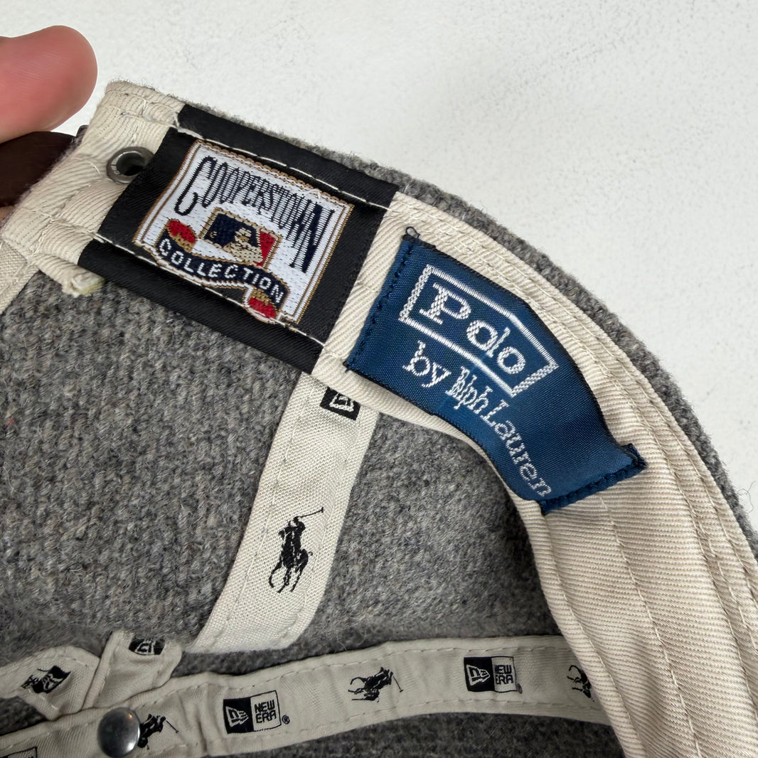 Ralph Lauren New Era Gray Wool Yankees Hat