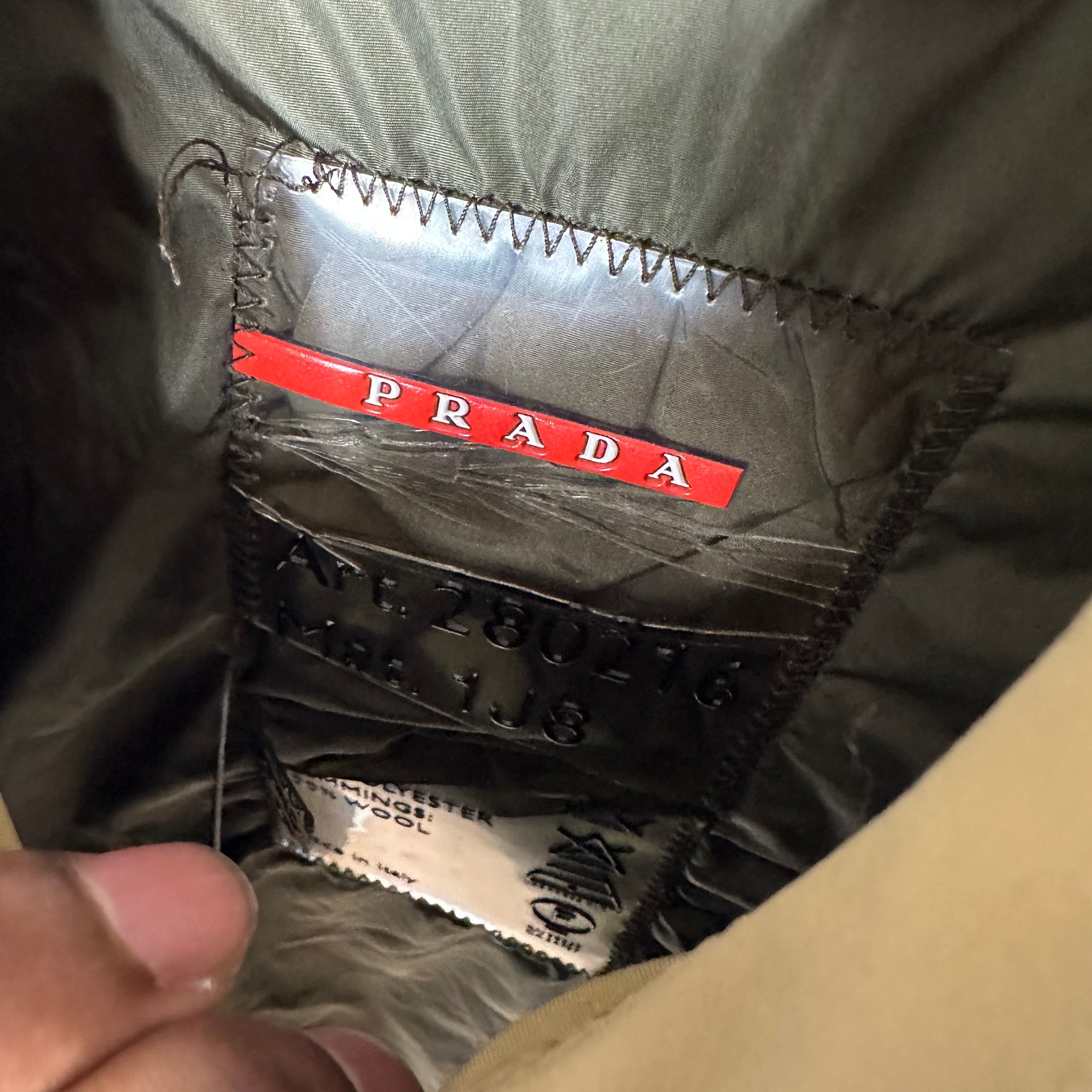 PRADA Vintage Side Zip Jacket