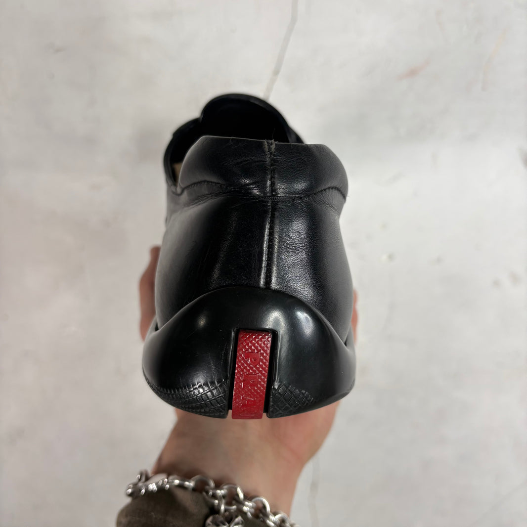 Prada Punch-Hole Trainers