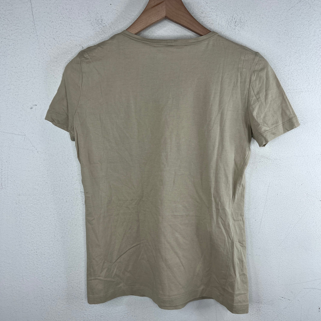 Prada Beige Basic T-Shirt