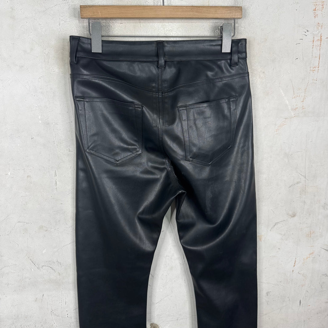 DRKSHDW Faux Leather Detroit Cuts