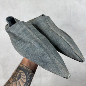 Balenciaga Denim Moroccan Mules