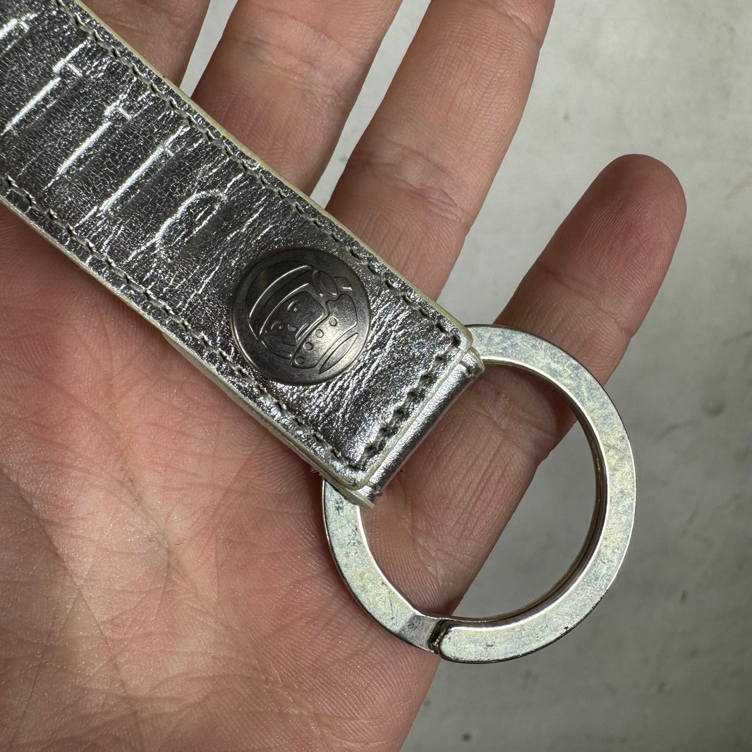 Billionaire Boys Club Metallic Leather Keychain