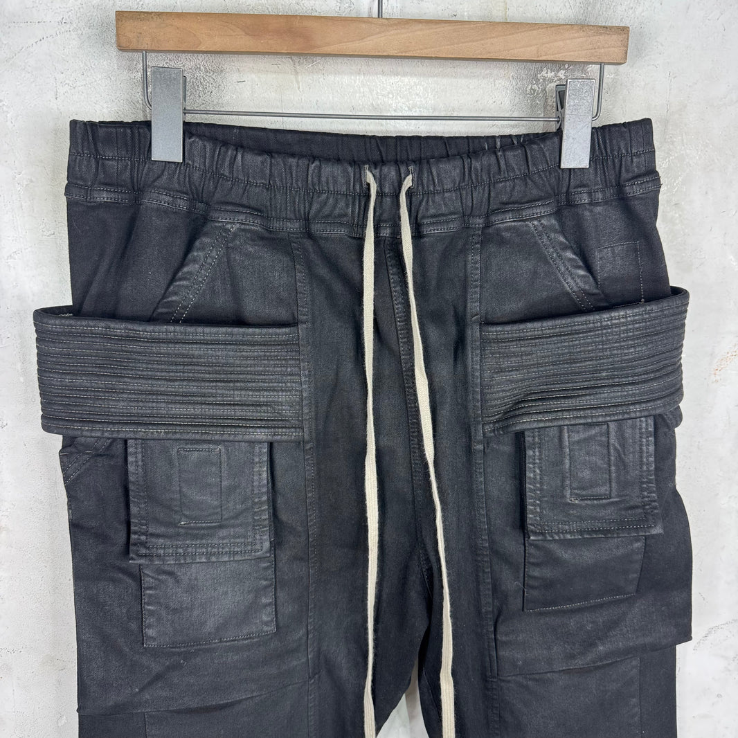 DRKSHDW Waxed Heavy Creatch Cargos