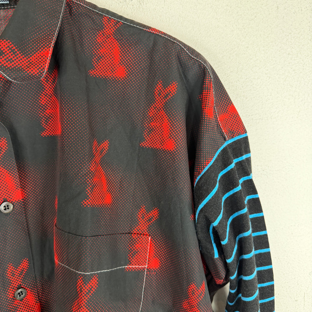 Prada Rabbit Striped L/S Shirt