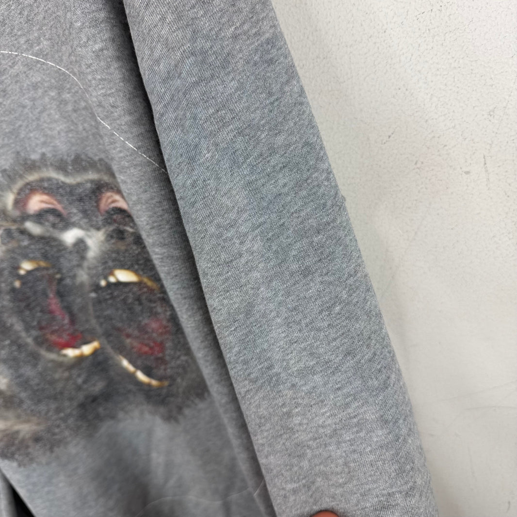 Givenchy Gray Baboon Crewneck
