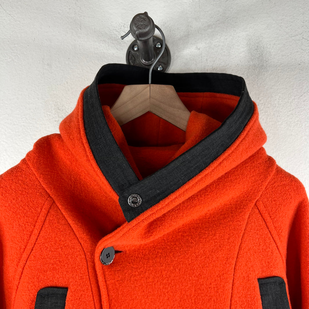 Kiko Kostadinov Orange Fleece Remus Jacket