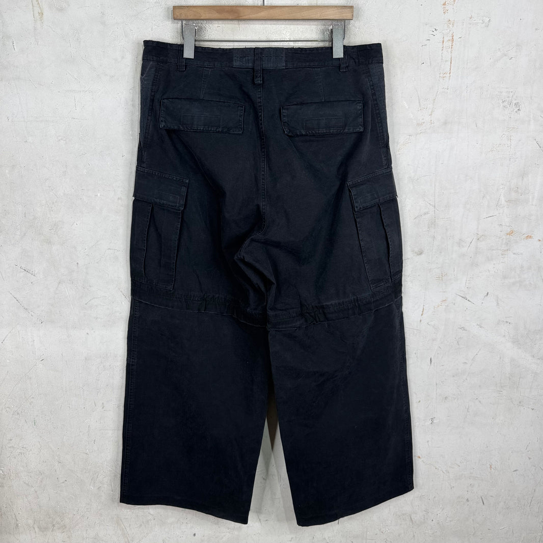 Balenciaga Painter Distressed Convertible Cargos