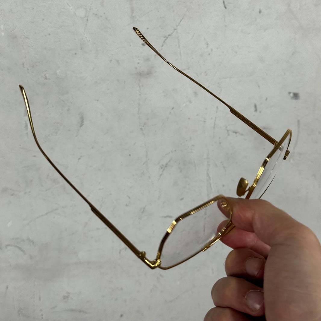 Bottega Veneta Gold BV1012S Glasses
