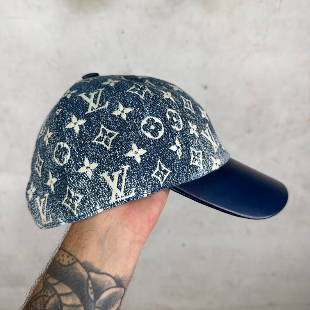Louis Vuitton Monogram Leather Dad Hat
